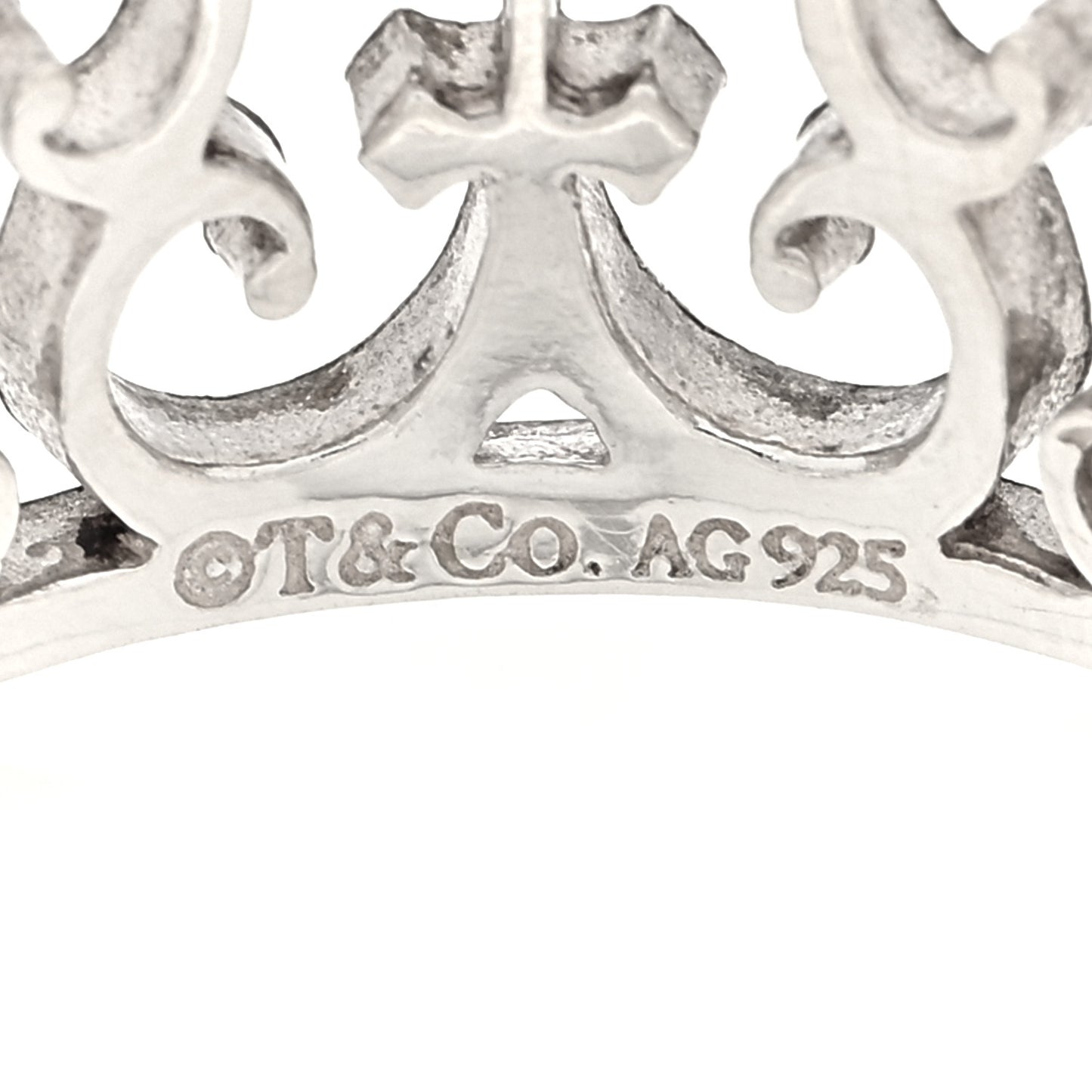 Sterling Silver Wide Enchant Ring 56 7.5