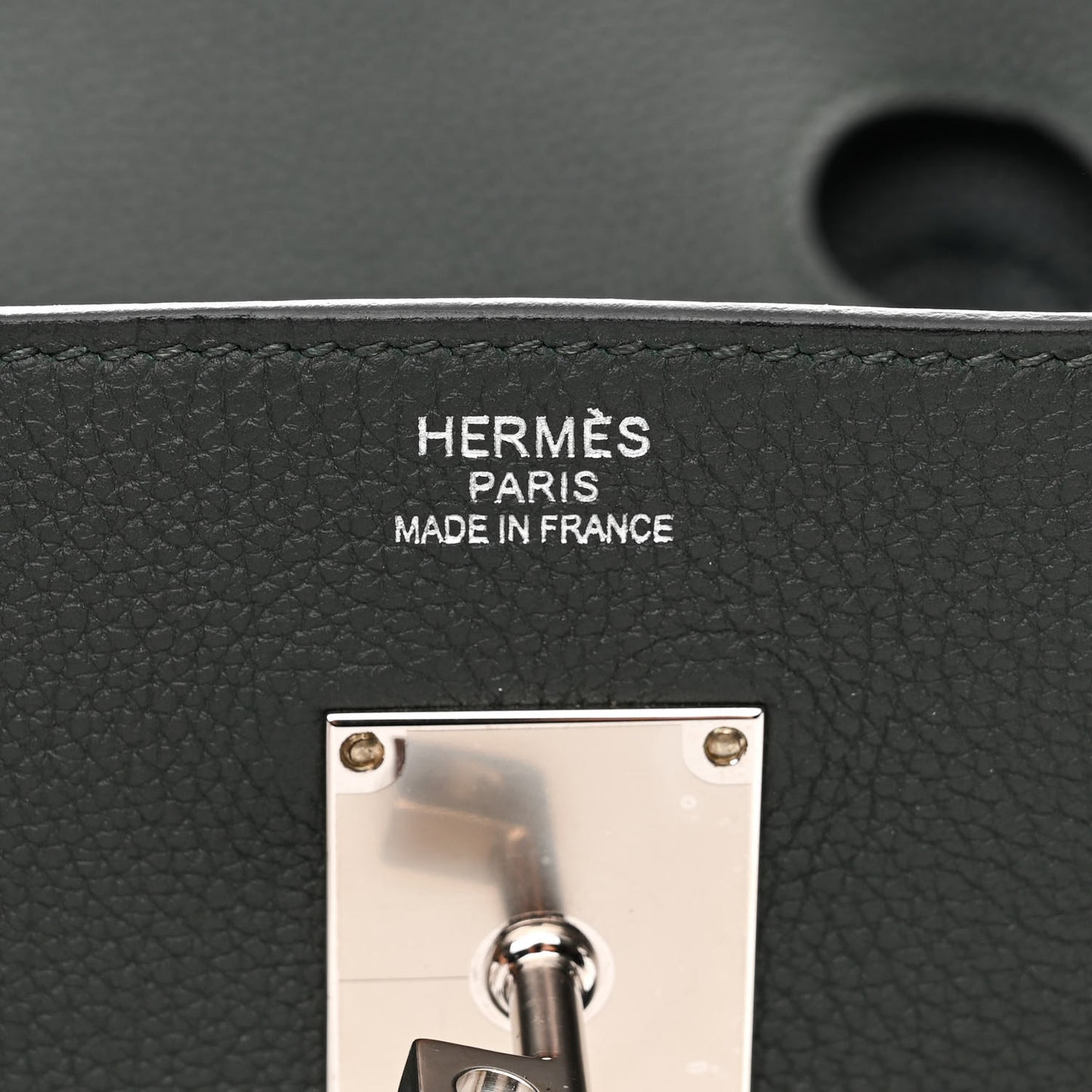Togo HAC Birkin 40 Vert De Gris