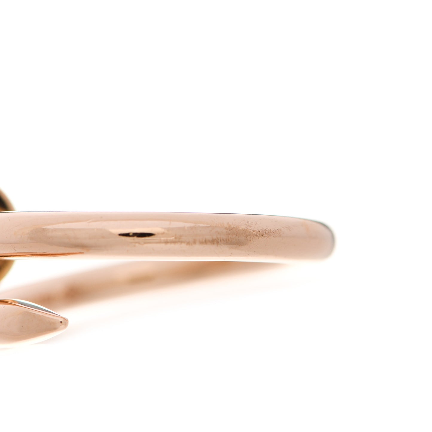 18K Pink Gold Juste Un Clou Ring 53 6.25