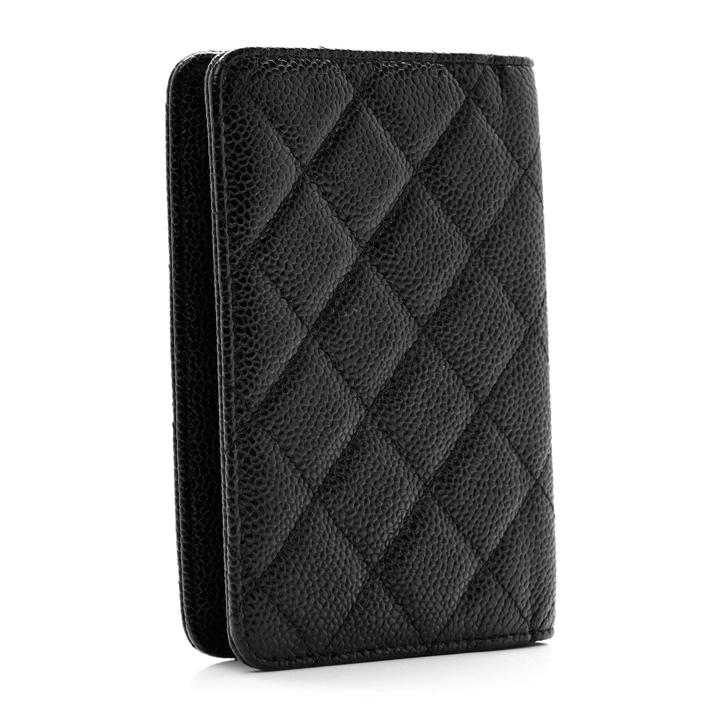 Caviar Quilted Agenda Cover Black