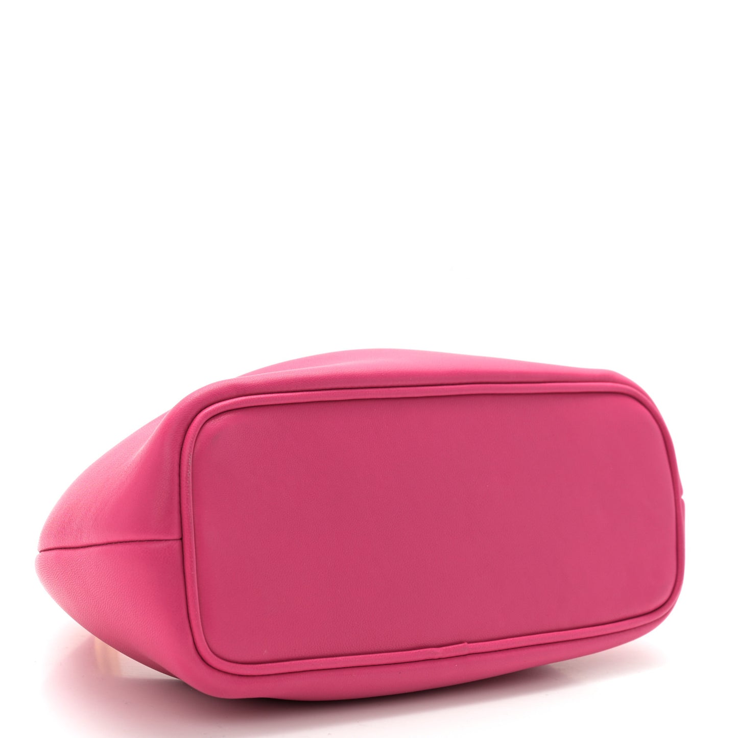 Calfskin Le Petit Calino Ring Top Handle Bag Pink