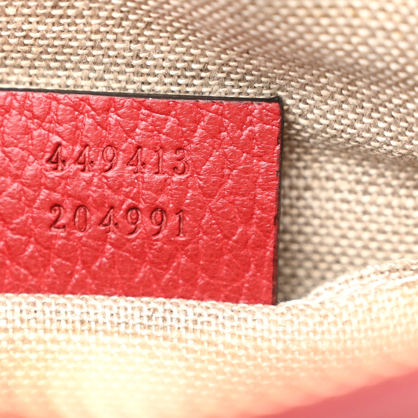 Monogram Mini Bree Messenger Bag Red