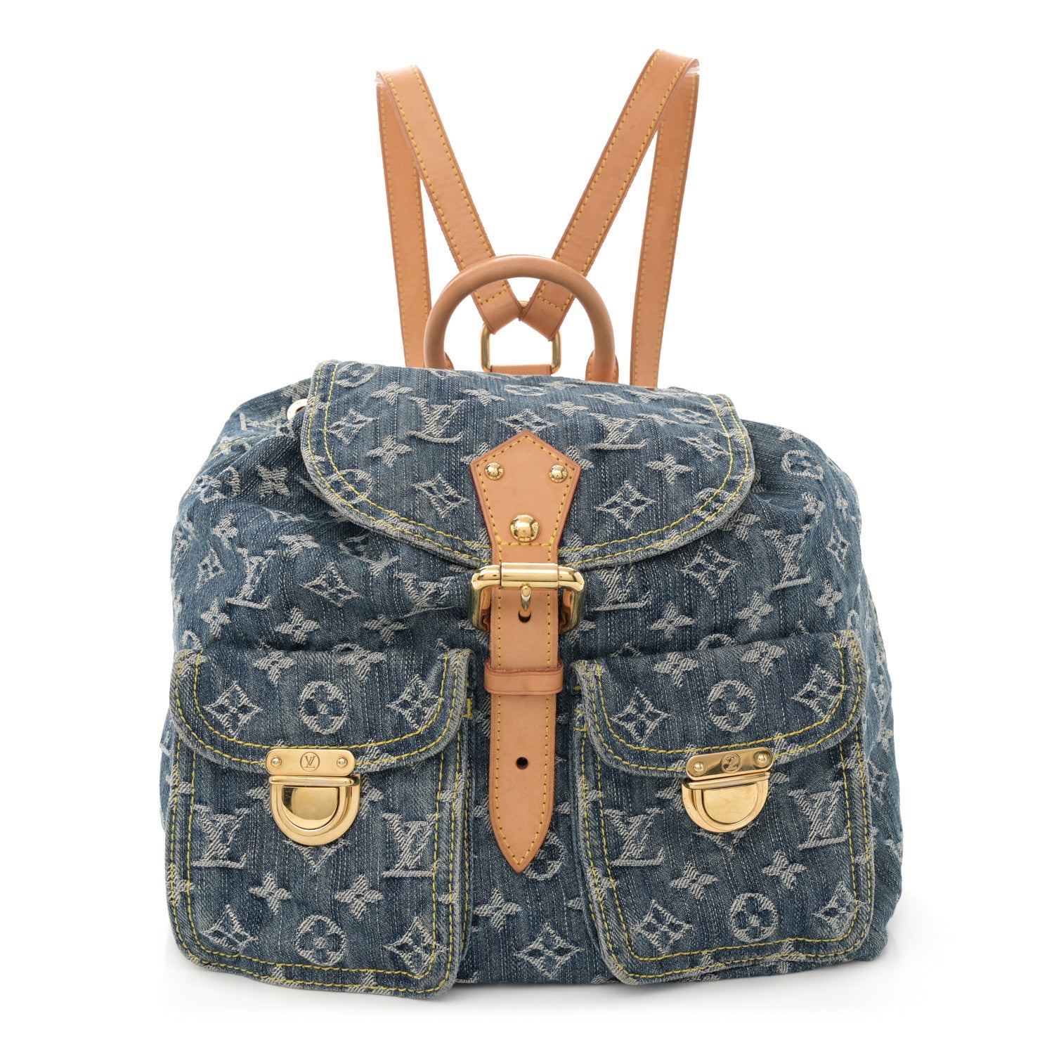 Louis Vuitton Denim Sac a Dos Backpack GM Blue 1793469 – FASHIONPHILE