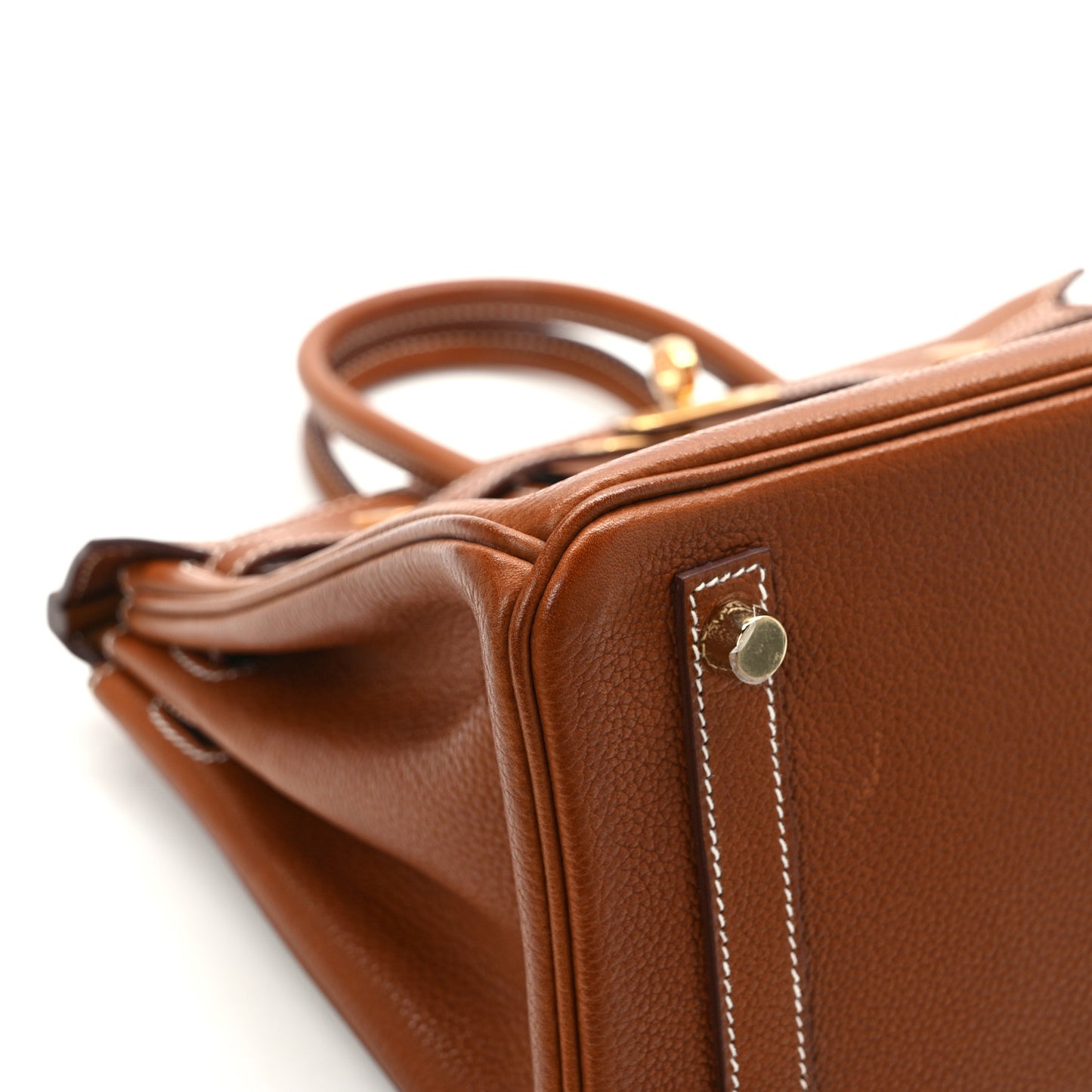 Natural Barenia Faubourg Birkin 25 Fauve