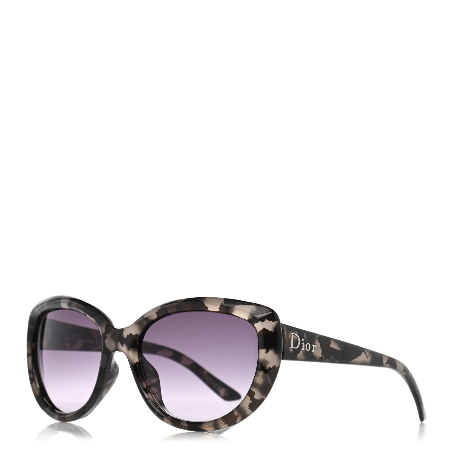 Christian Dior Dior Lady Cat 1 Sunglasses Grey Tortoise 846118