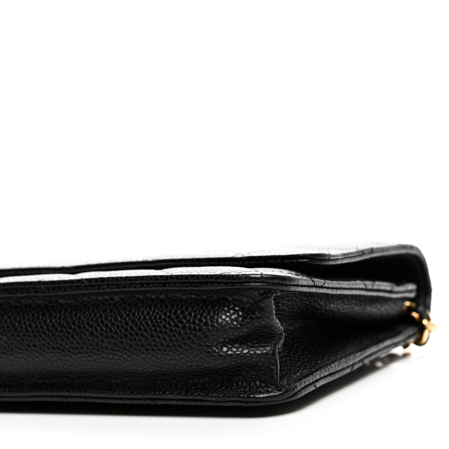 Chanel Caviar Quilted Wallet on Chain WOC Black 10 of 11