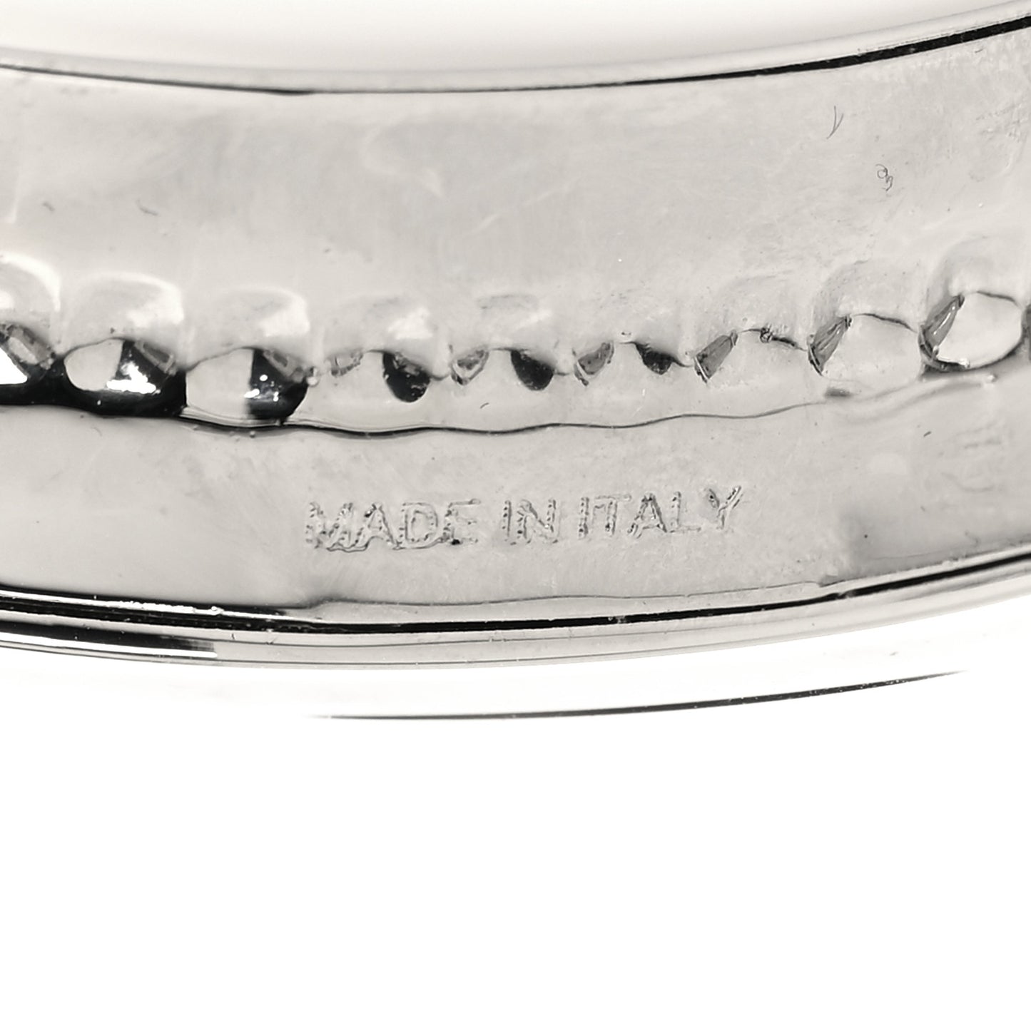 Metal Crystal Hair Clip Silver