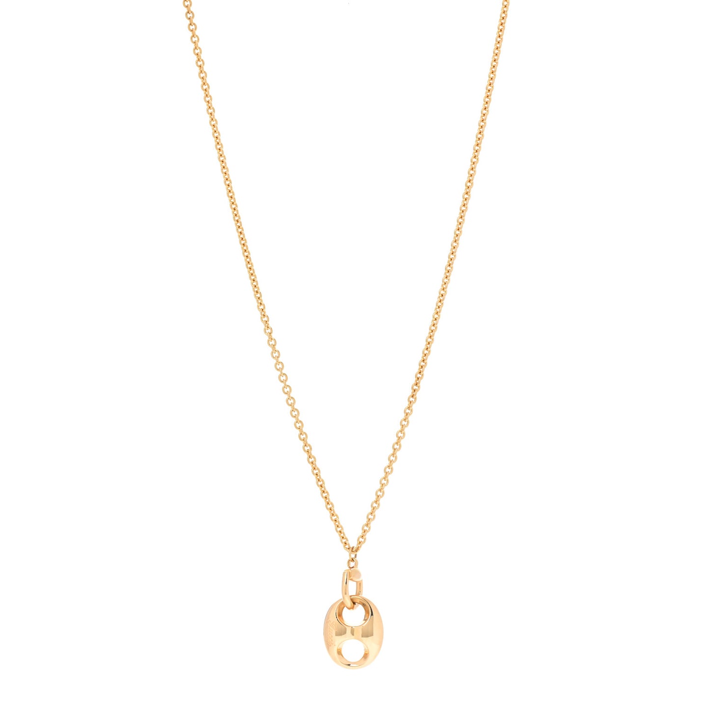 18K Yellow Gold Marina Pendant Necklace