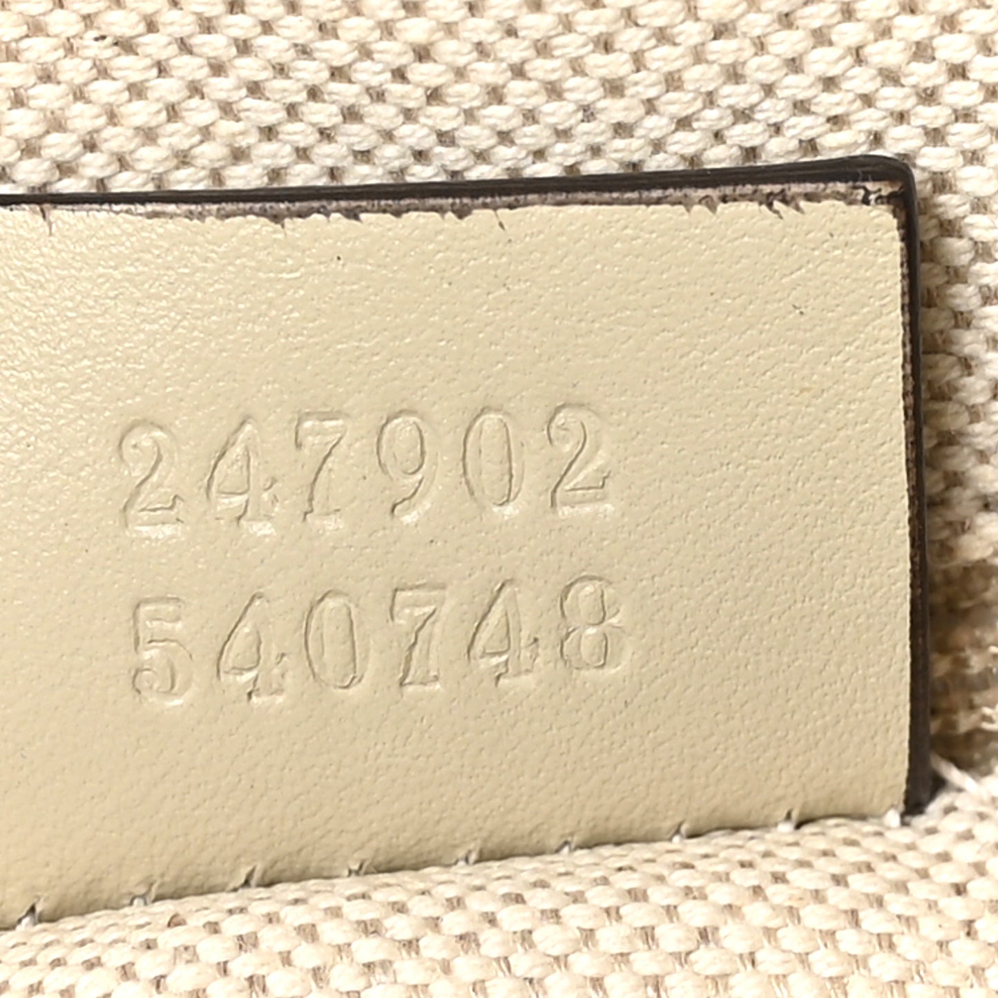 Monogram Margaux Calfskin Medium Sukey Top Handle Bag Beige Ebony Mystic White