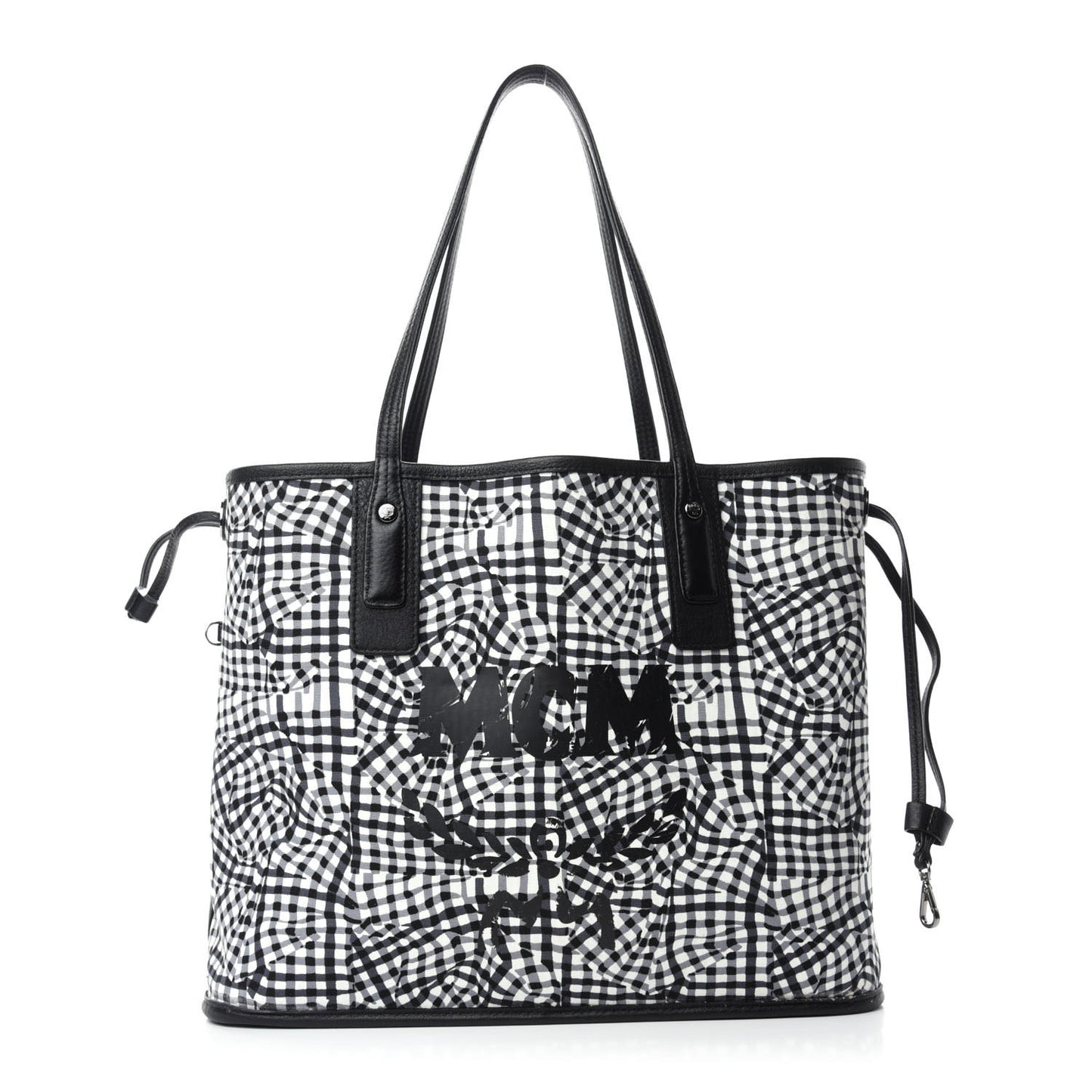 Visetos Large Liz Reversible Shopper Tote Black