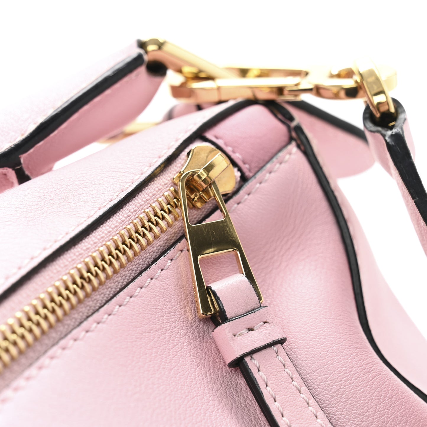 Calfskin Medium Puzzle Bag Soft Pink