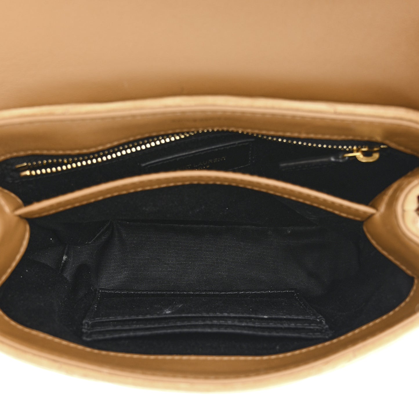 Suede Toy Loulou Shoulder Bag Cinnamon