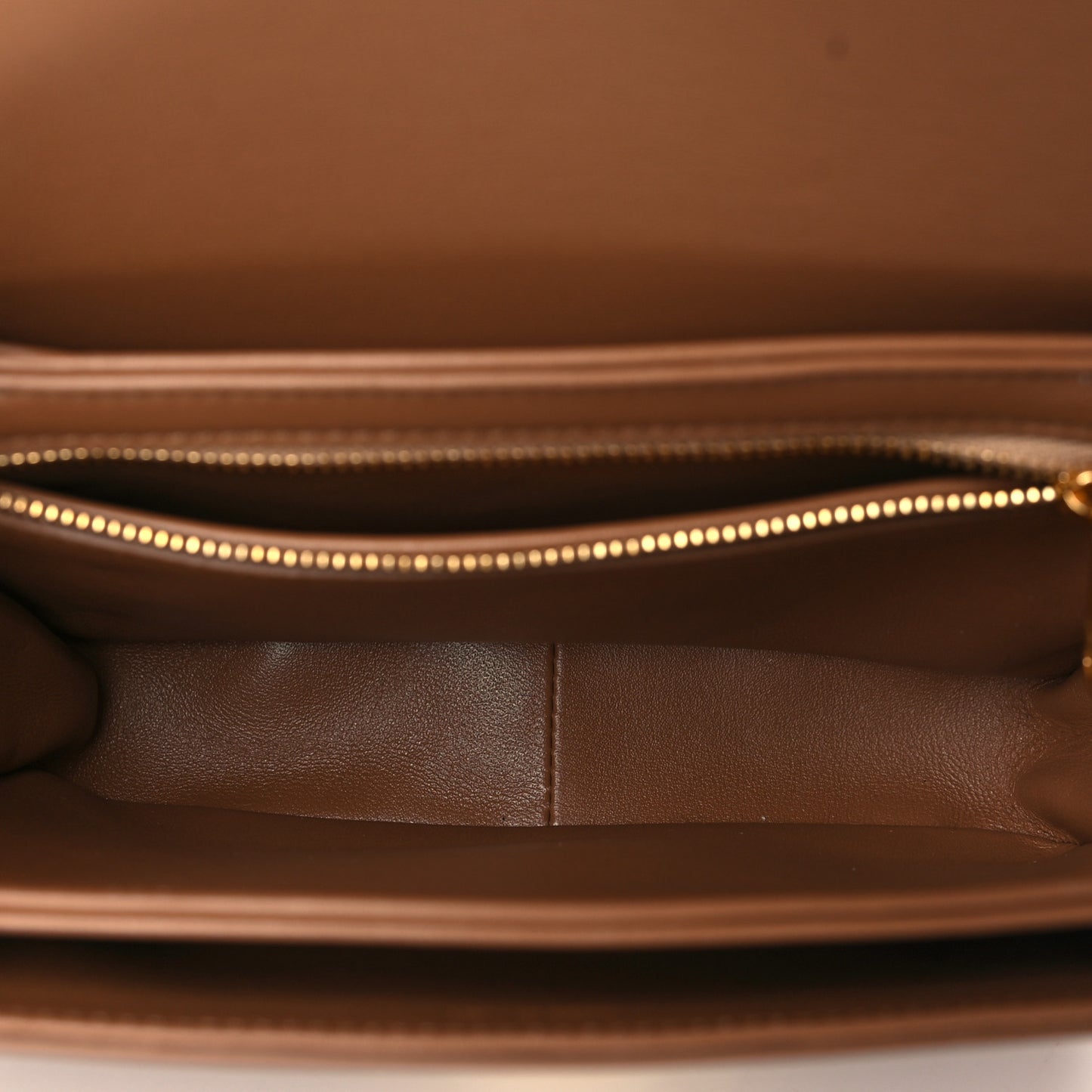 Shiny Calfskin Teen Triomphe Bronze