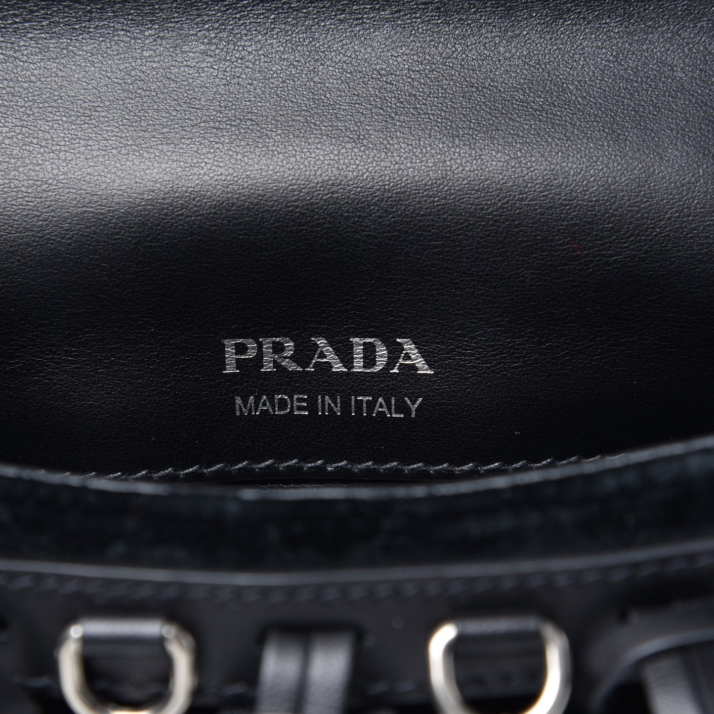 Calf Hair Velluto Corsaire Antic Crossbody Bag Granato Black