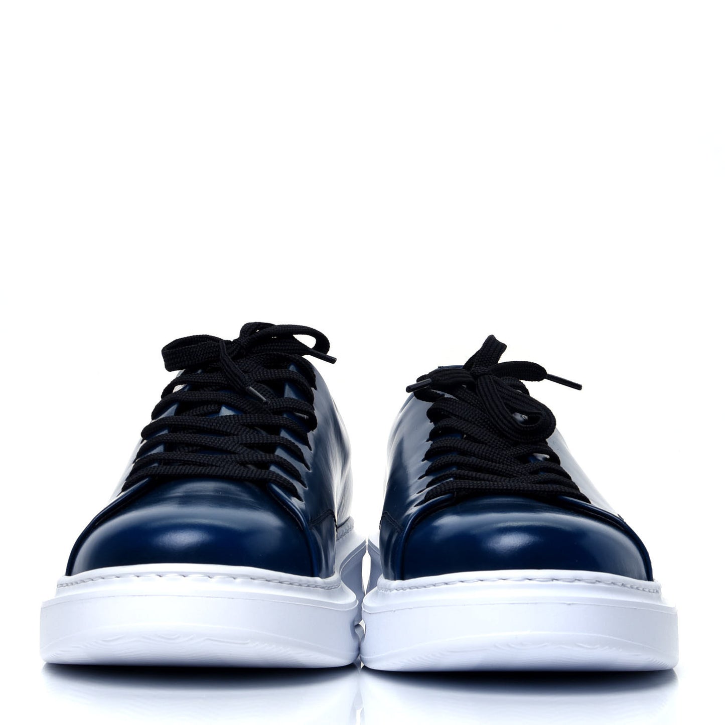 Calfskin Mens LV Beverly Hills Sneakers 8 Marine