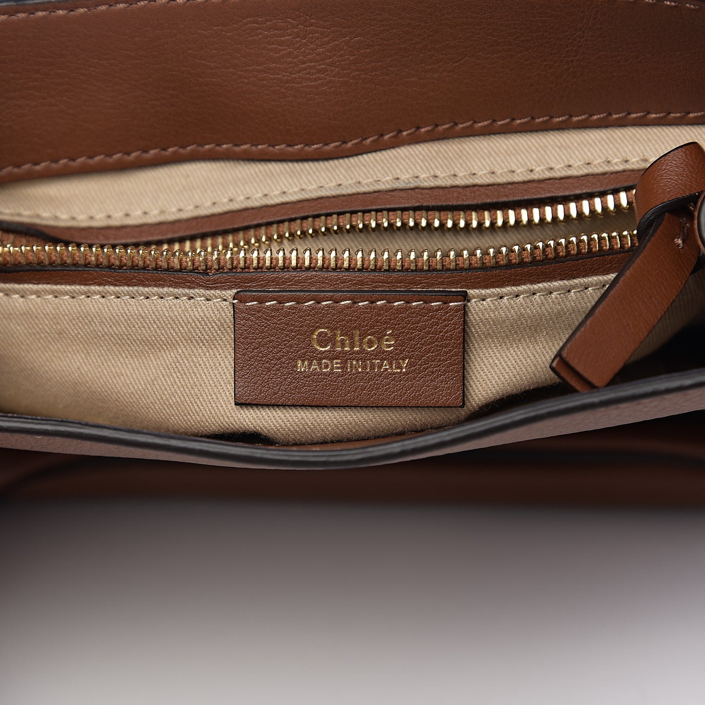 Suede Calfskin Small Faye Backpack Tan