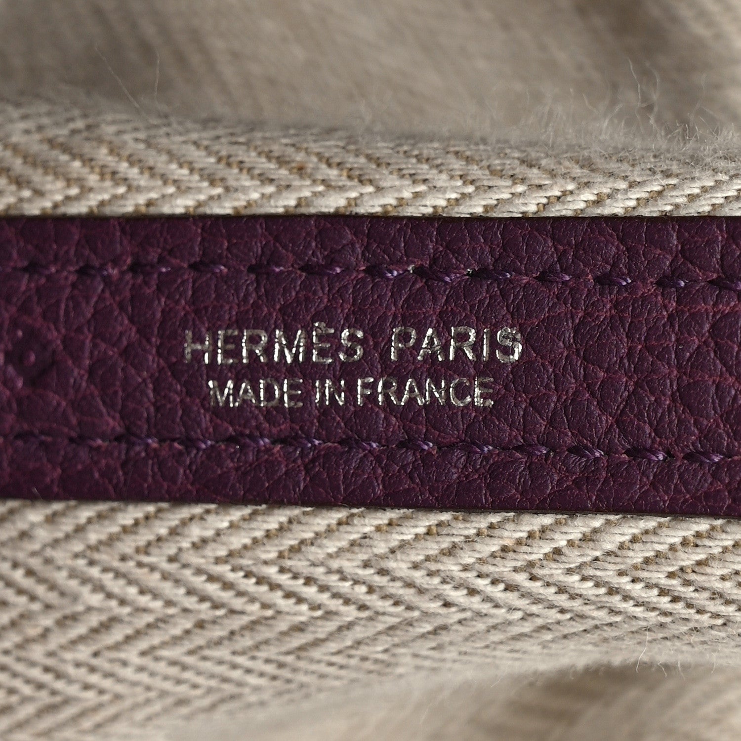 Hermes Negonda Garden Party 30 TPM Cassis 6 of 11