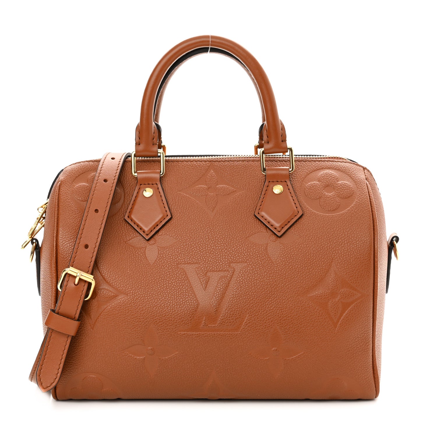 Empreinte Monogram Giant Speedy Bandouliere 25 Cognac