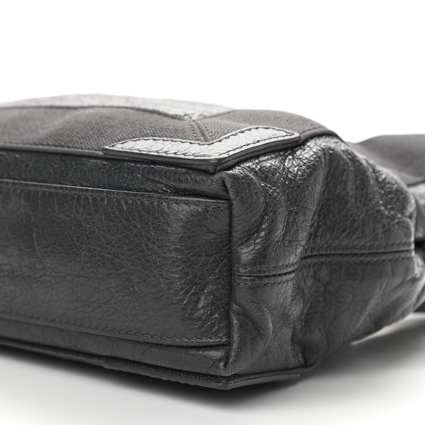 Agneau XS Cabas Tote Black Anthracite