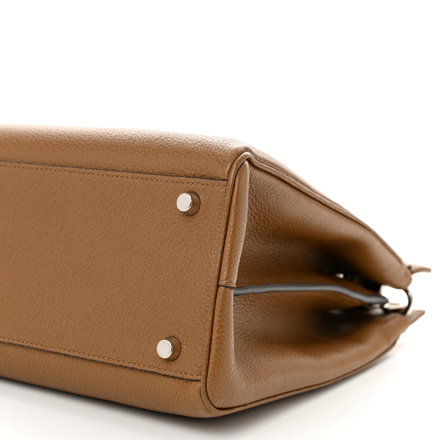 Gucci Grainy Calfskin Medium Zumi Top Handle Bag Friky Taupe 10 of 10