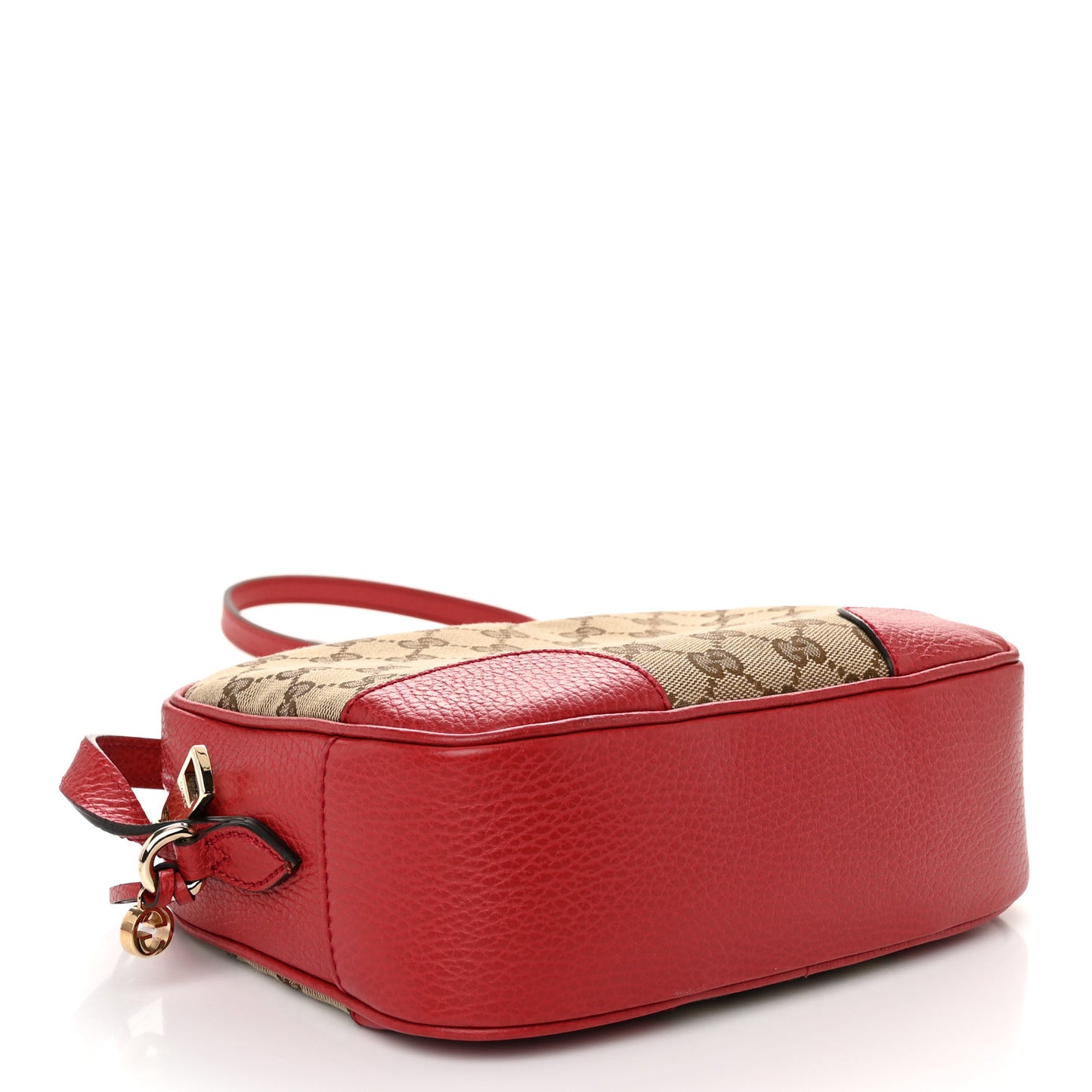 Monogram Mini Bree Messenger Bag Red