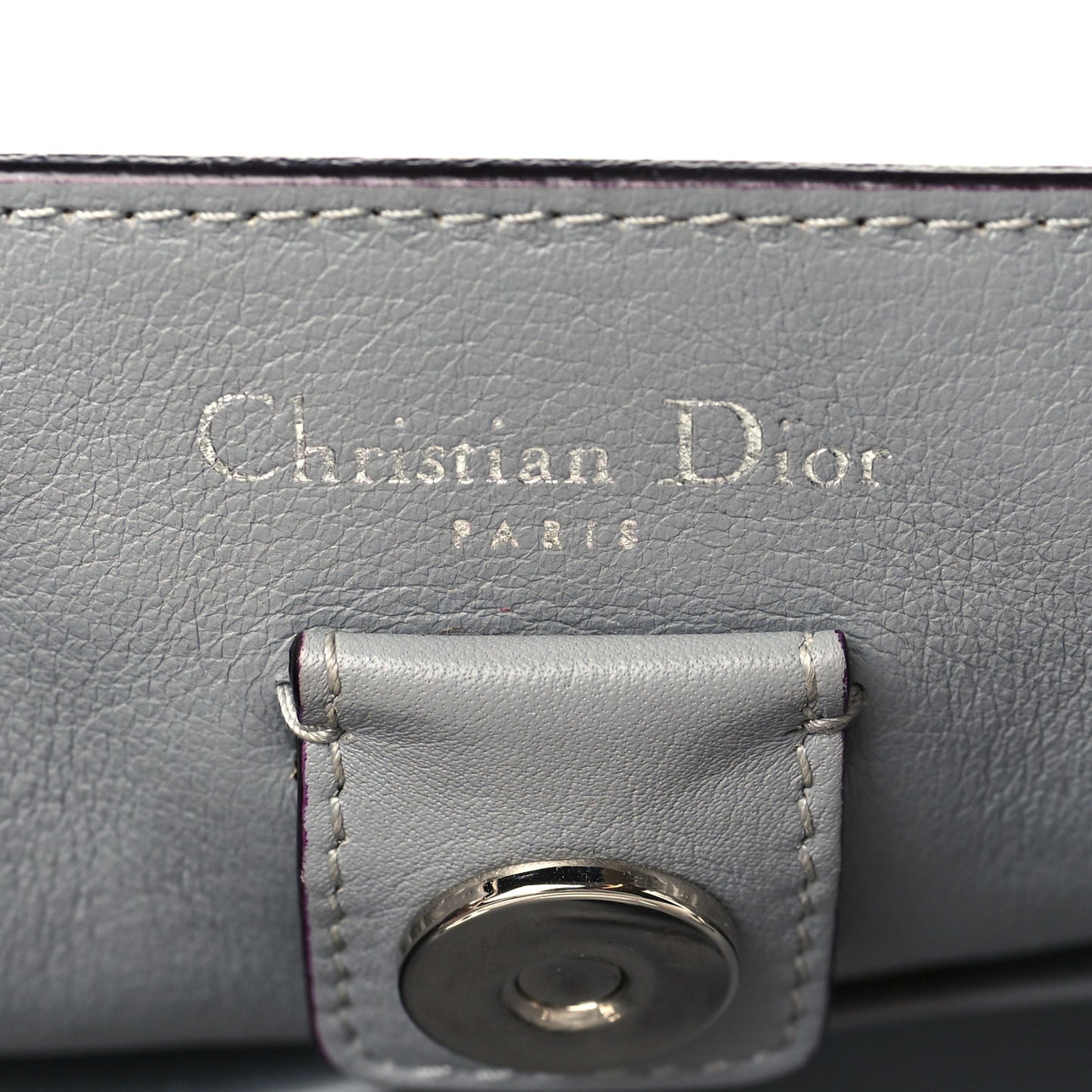 Smooth Calfskin Medium Tri-Color Diorissimo Multicolor