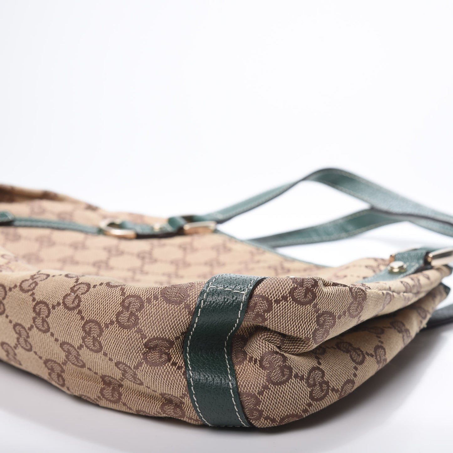 Monogram Medium Abbey Shoulder Bag Green
