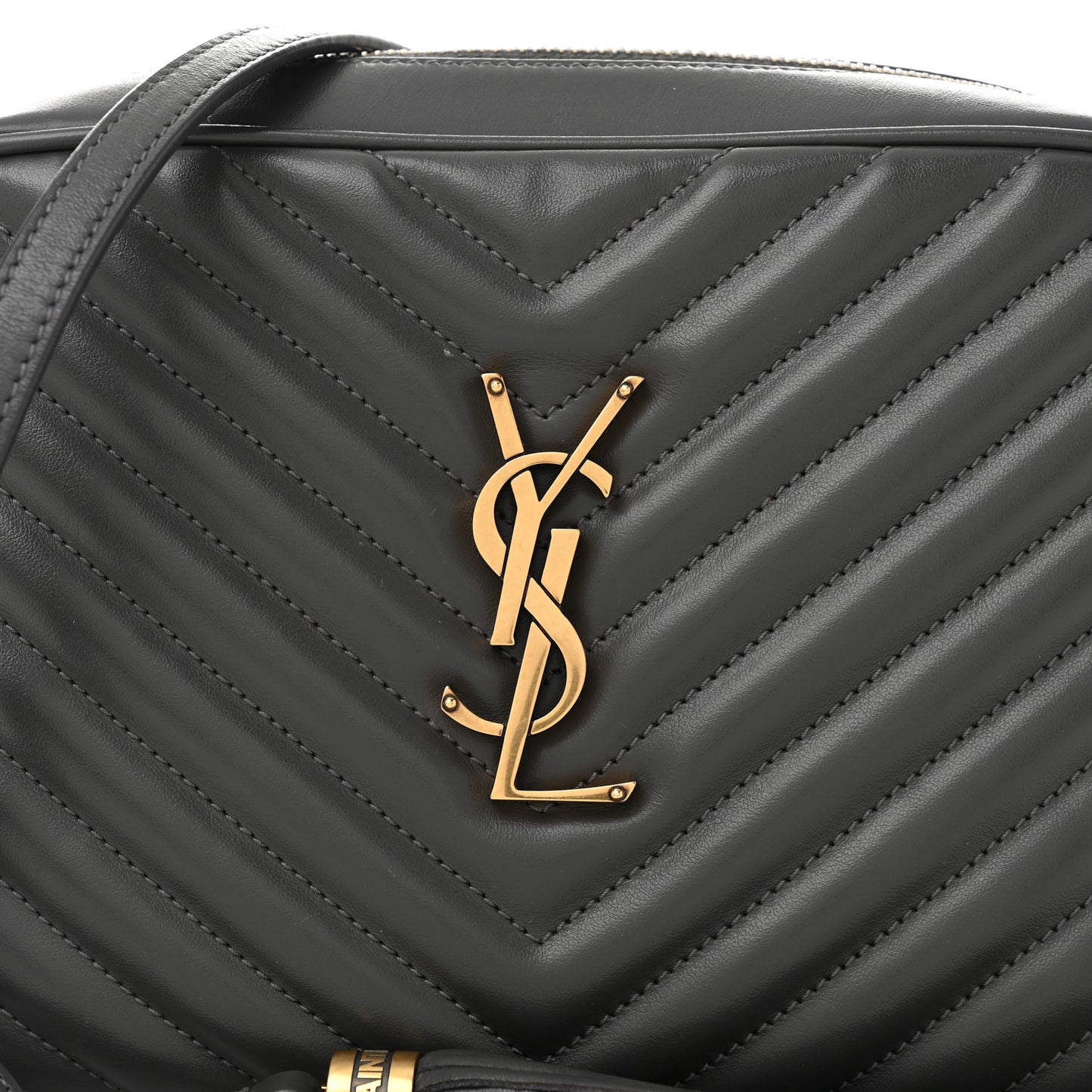 Calfskin Matelasse Monogram Lou Camera Bag Storm