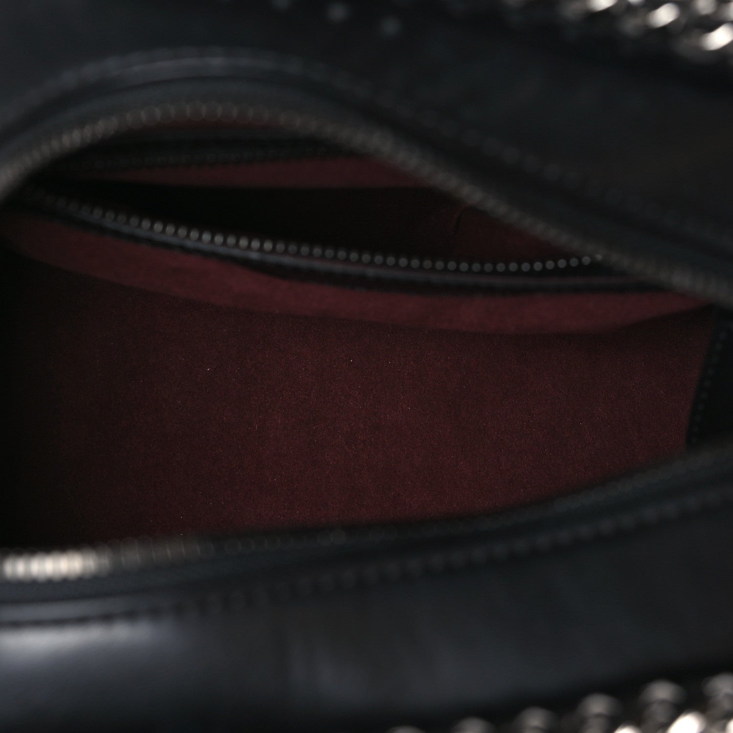 Stella McCartney Eco Alter Nappa All Is Love Mini Falabella Box Top Handle Bag Black 5 of 10