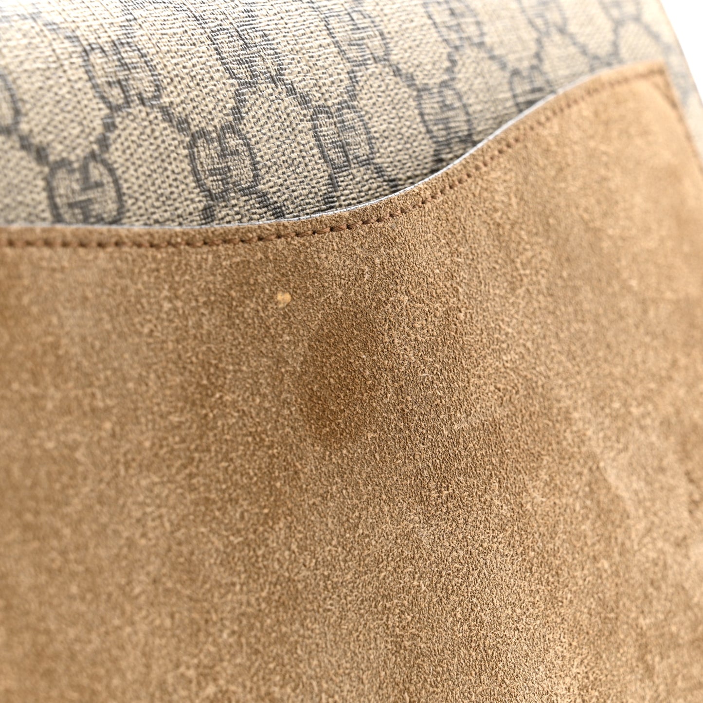 GG Supreme Monogram Medium Dionysus Shoulder Bag Taupe