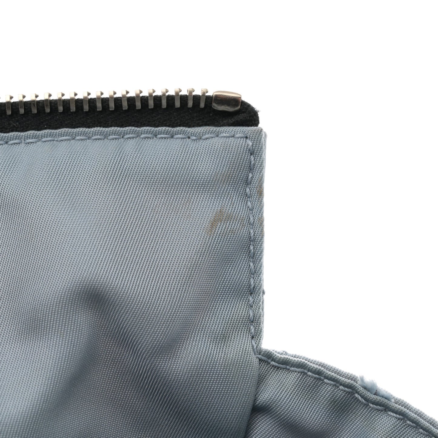 Tessuto Nylon Impunturato Quilted Shopping Tote Pervinca
