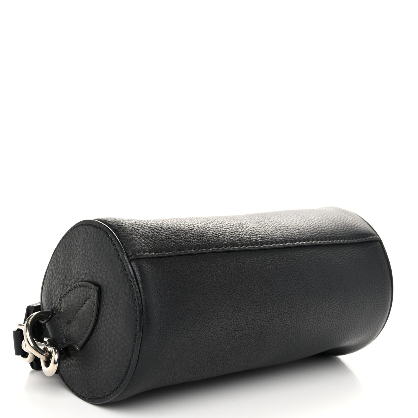 Calfskin The Barrel Bag Black