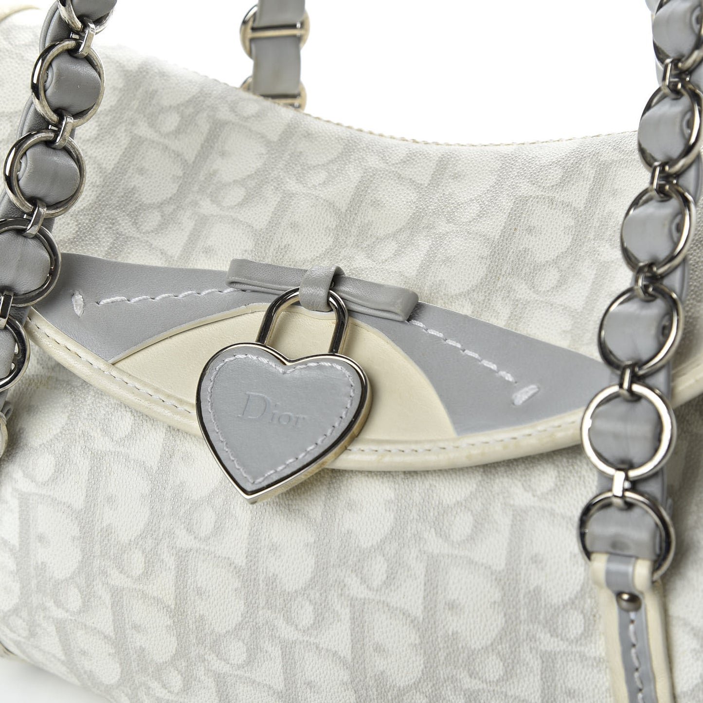 Monogram Romantique Trotter Bag Grey