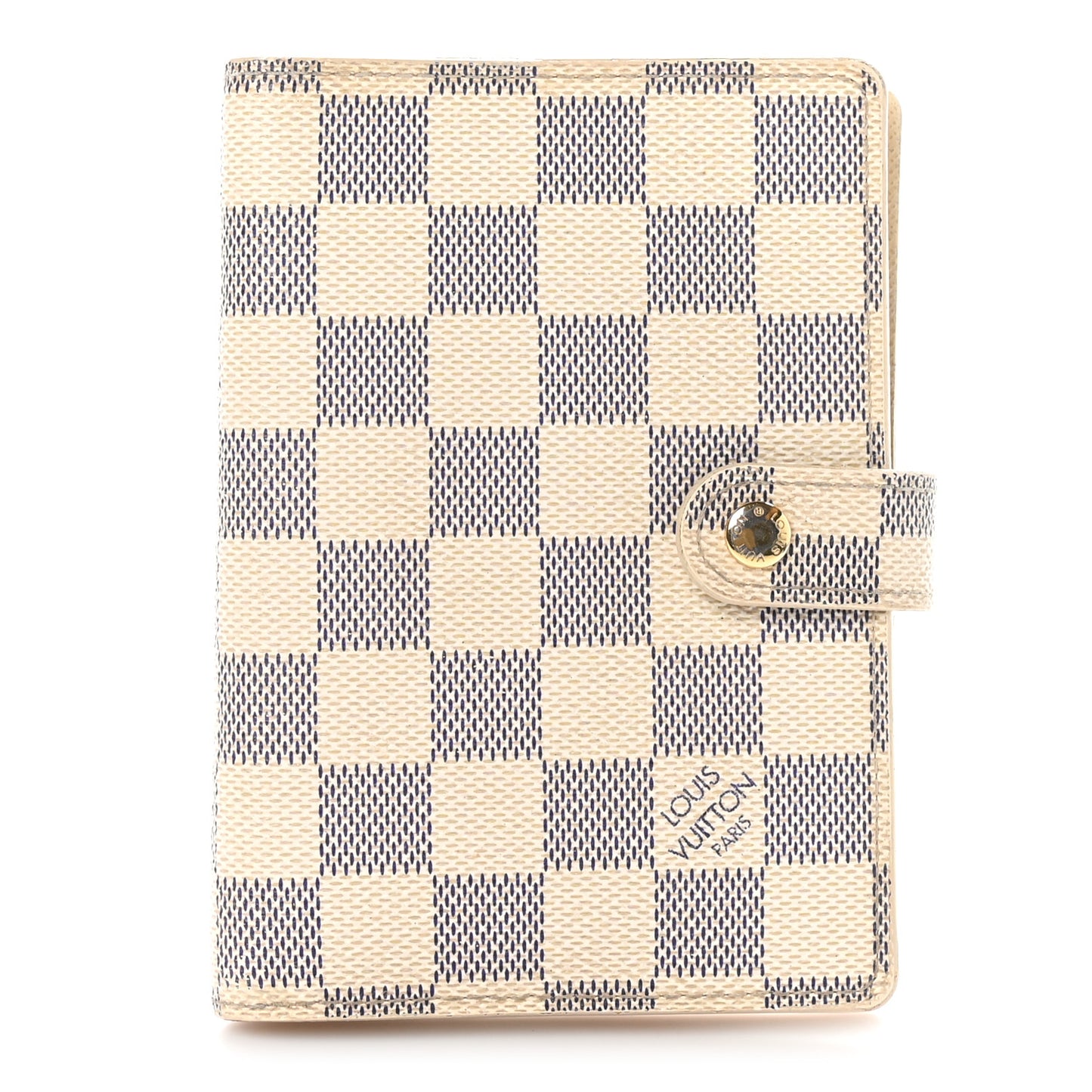 Damier Azur Small Ring Agenda Cover