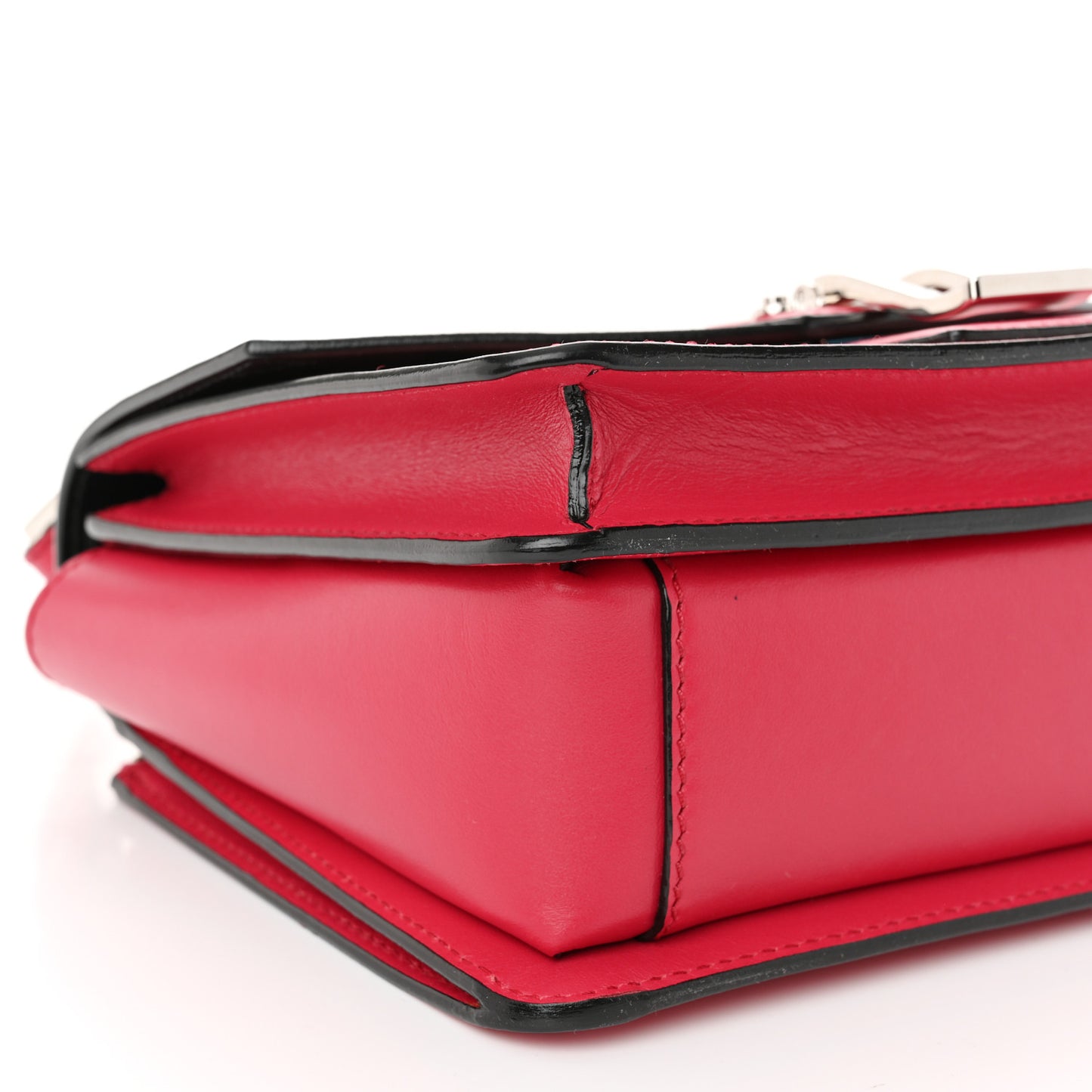 Smooth Calfskin Hava Crossbody Magenta