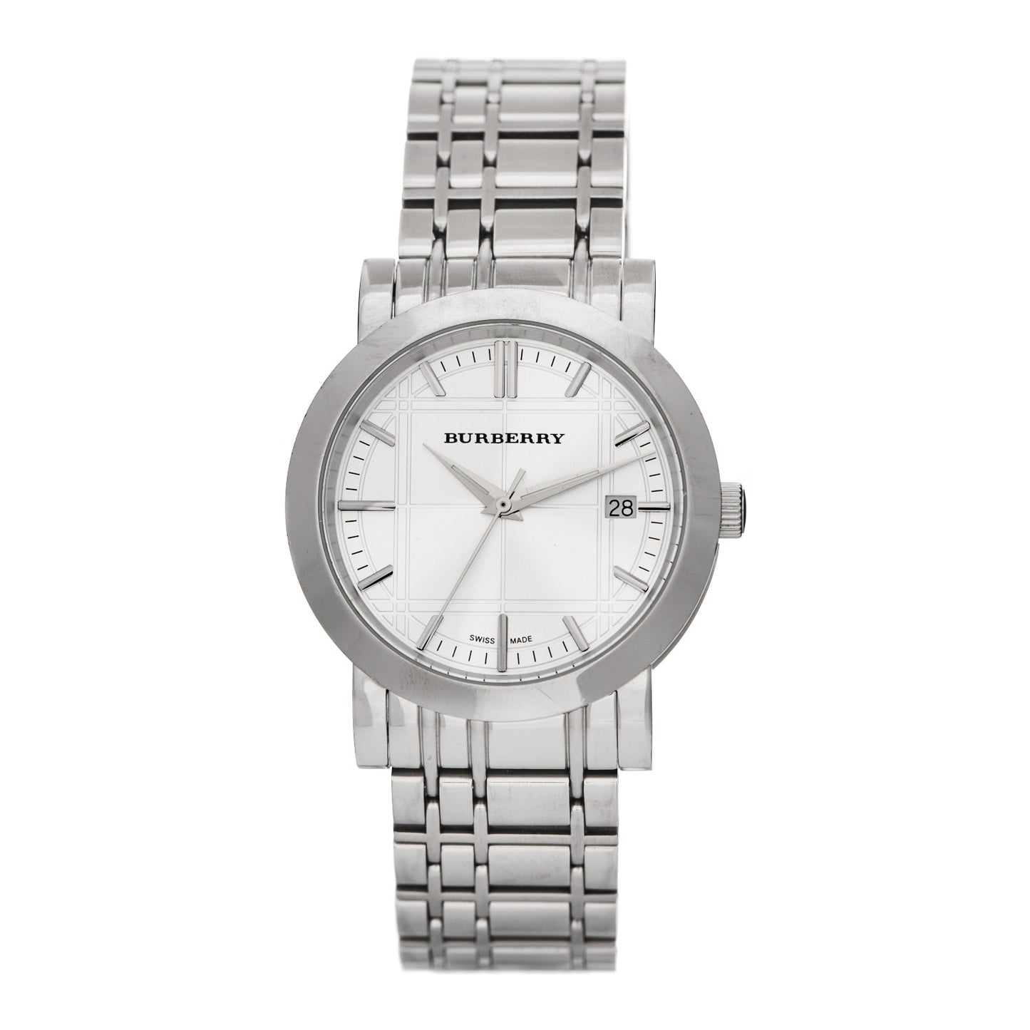 Stainless Steel 38mm Heritage Quartz Watch BU1872