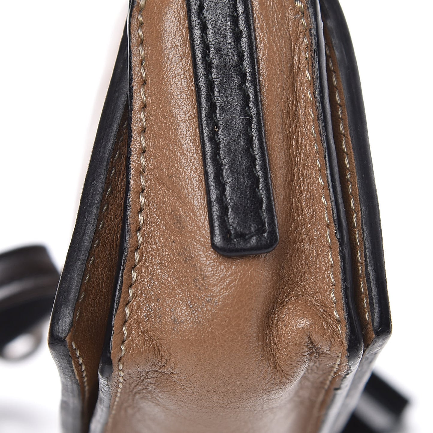Calfskin Micro Flamenco Shoulder Bag Mink
