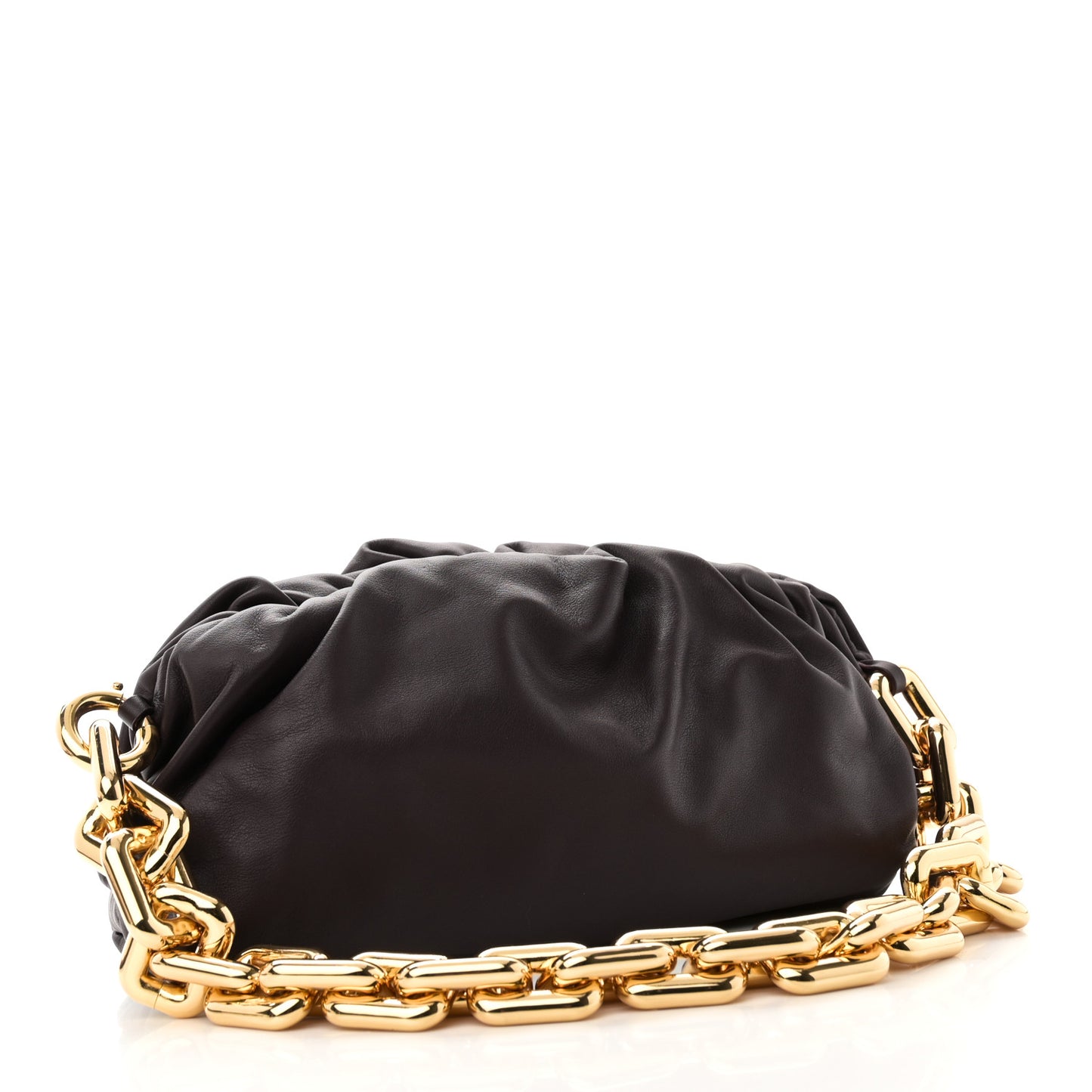 Calfskin The Pouch Chain Grape