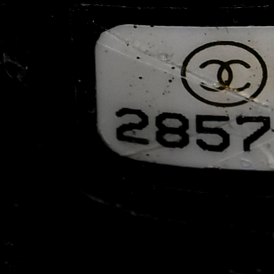 Grained Calfskin Quilted Waist Belt Bag Black