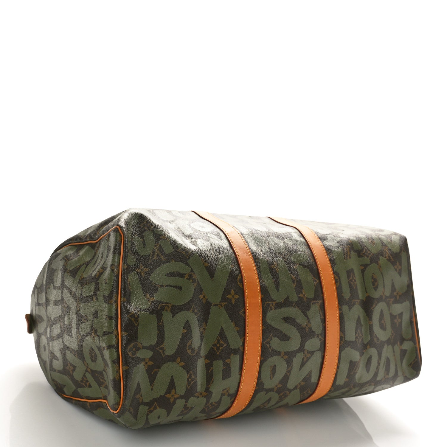Louis Vuitton Graffiti Keepall 50 Kaki 3 of 13