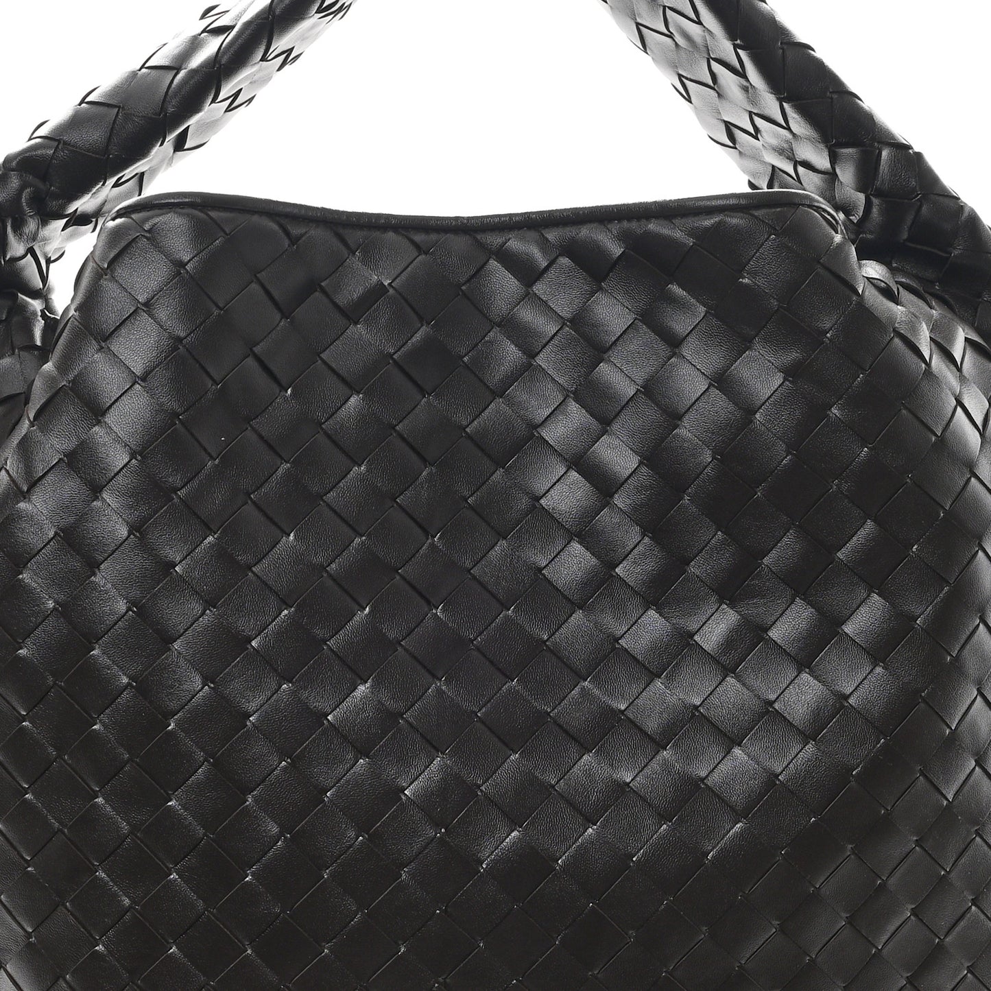 Calfskin Intrecciato Large Hop Fondant