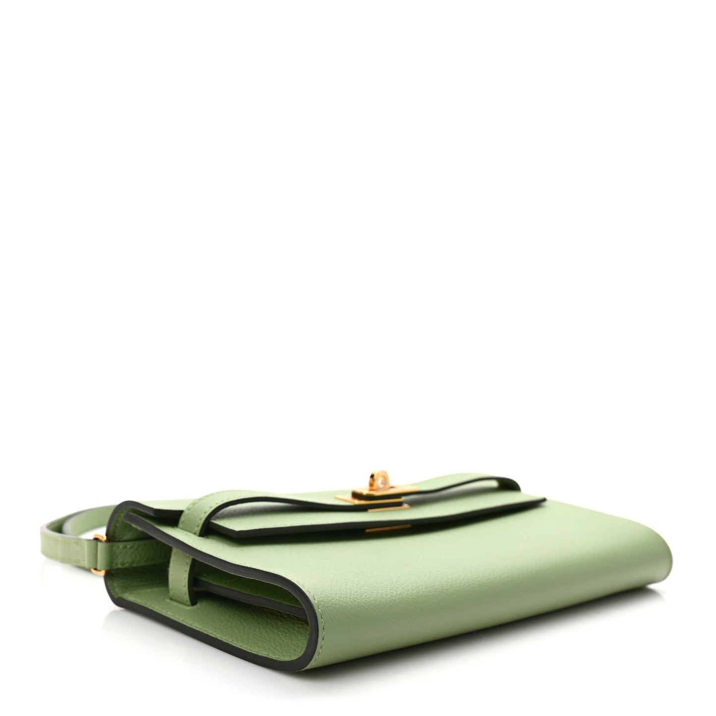 Evercolor Kelly Wallet To Go Vert Criquet