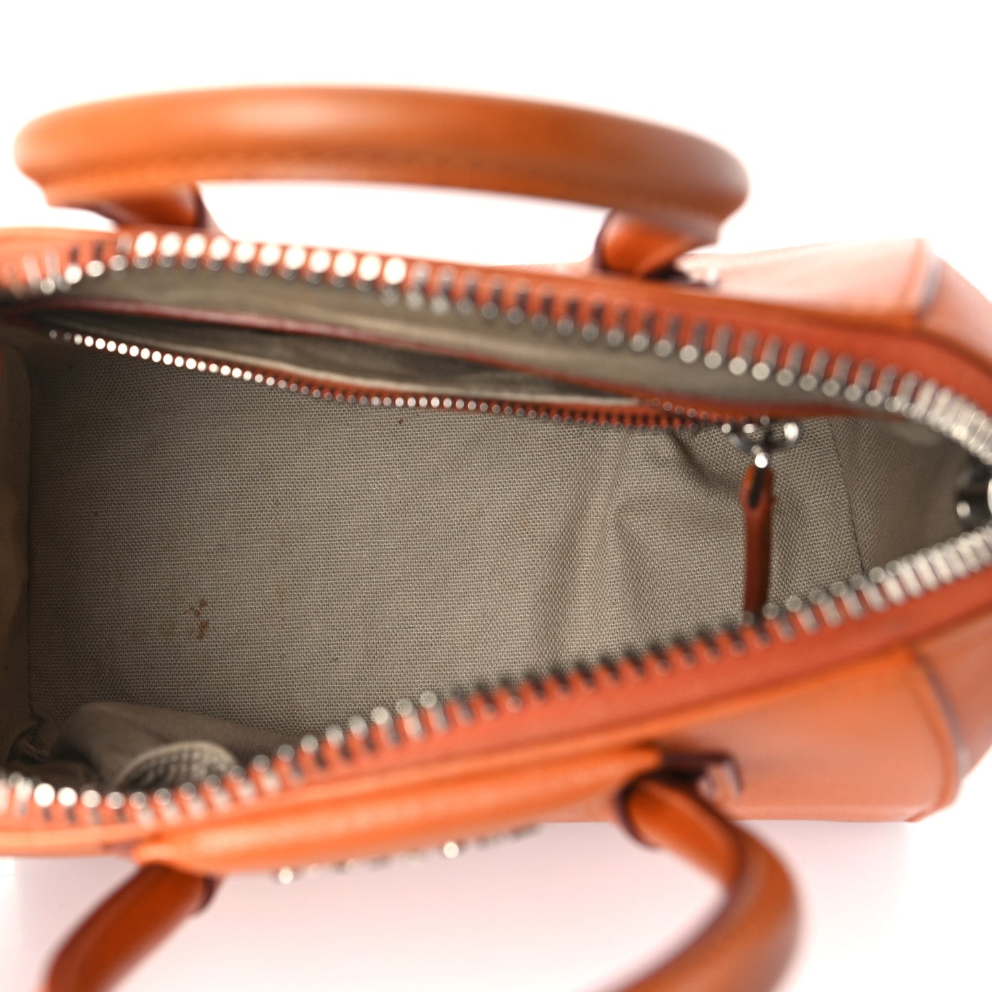 Sugar Goatskin Mini Antigona Rust