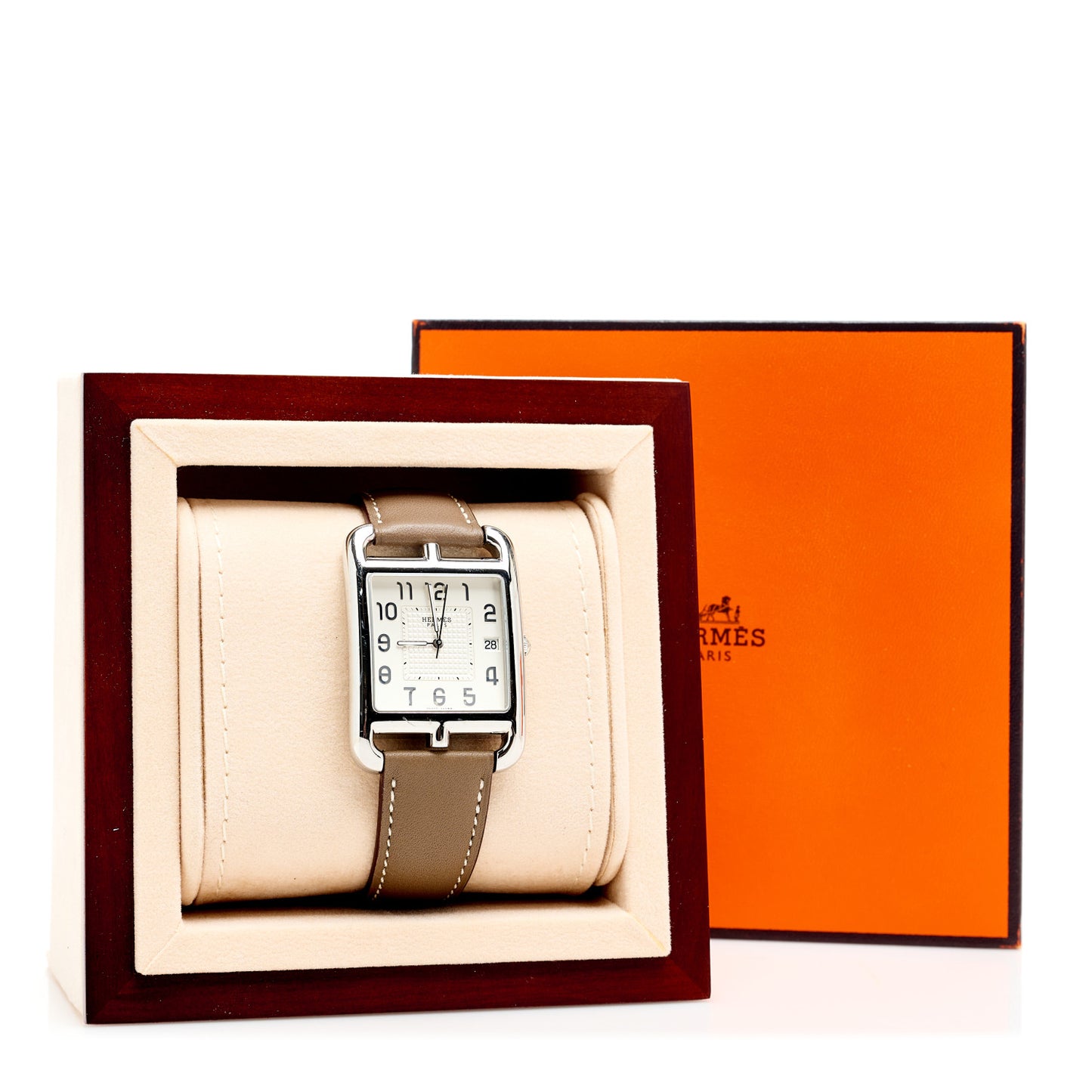 Stainless Steel Swift 33mm Cape Cod Quartz Watch Etoupe