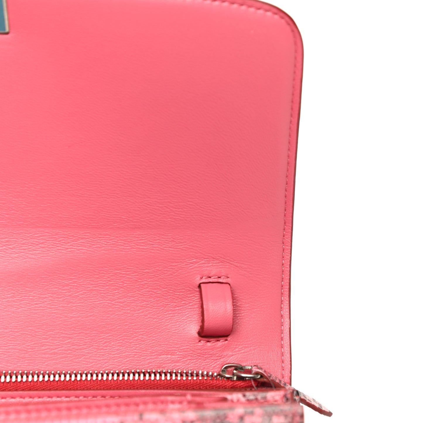 Lizard Medium Classic Box Flap Bag Pink Grey