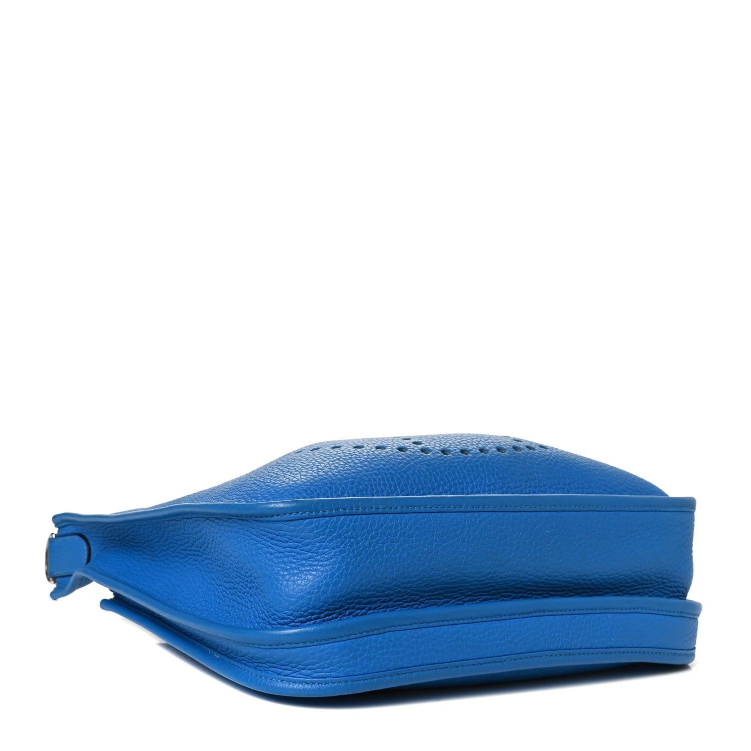 Hermes Taurillon Clemence Evelyne III PM Bleu Hydra 4 of 13