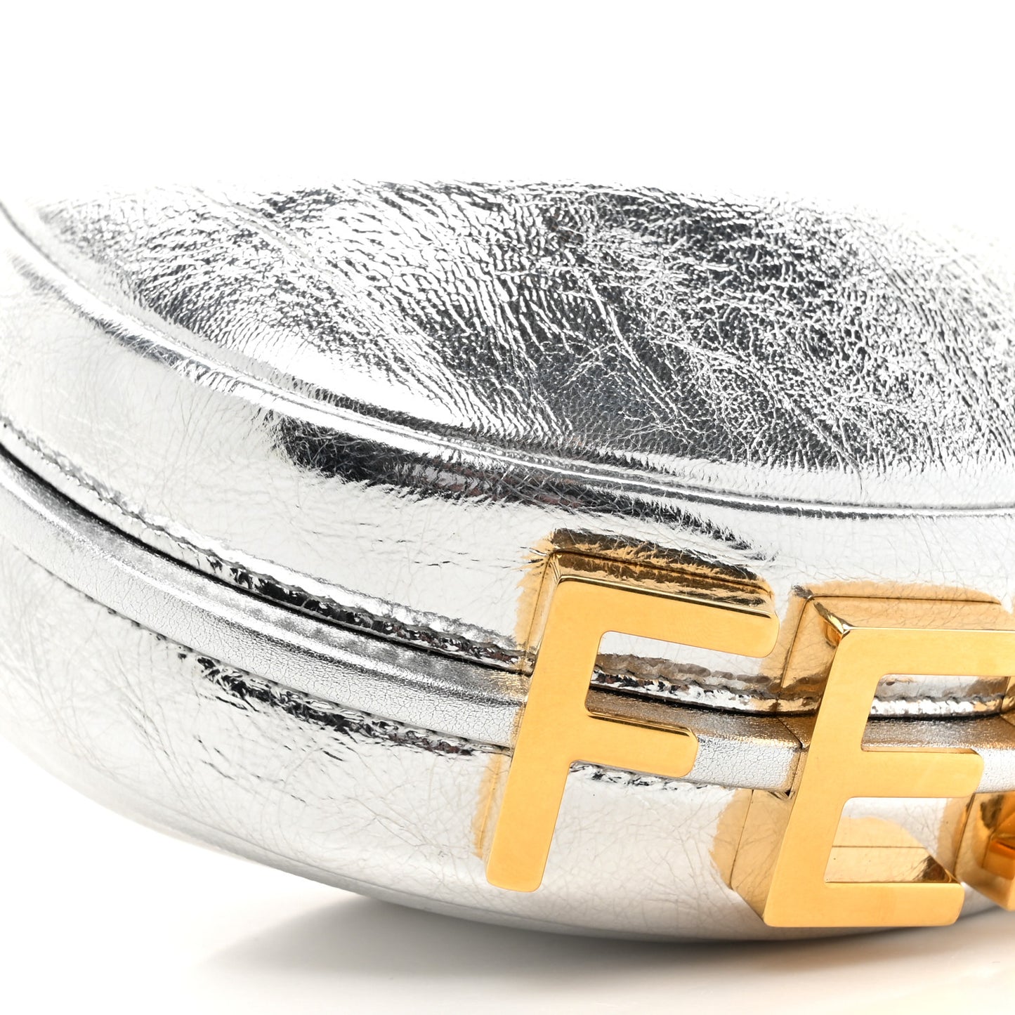 Rock Millenium Nano Fendigraphy Hobo Charm Argento