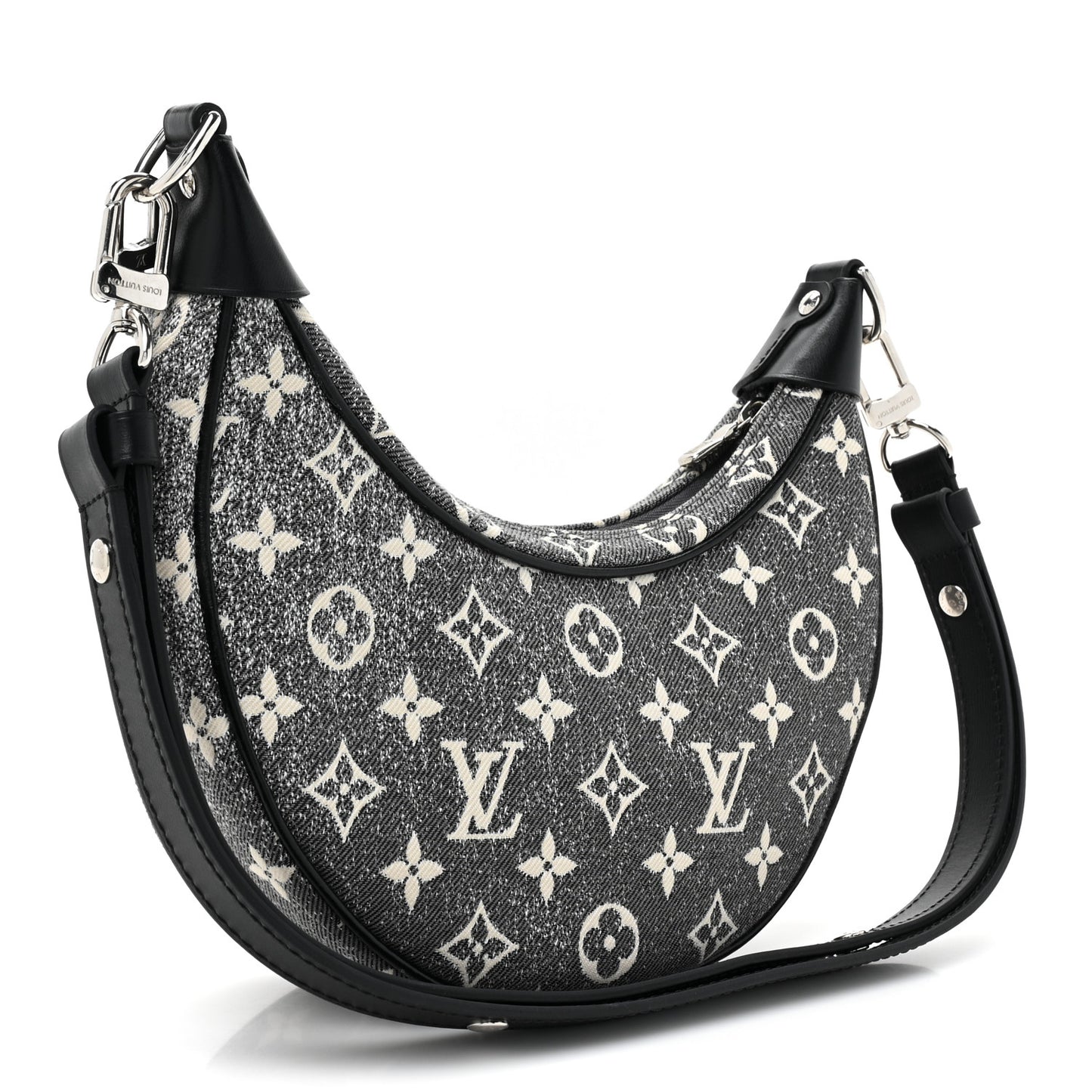 Monogram Jacquard Denim Loop Black
