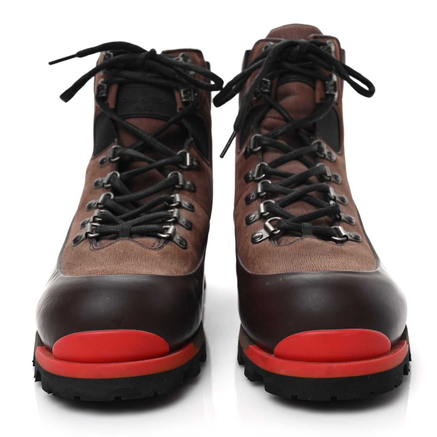 Nubuck Matte Calfskin Mens Alpinist Ankle Boots 9.5 Brown