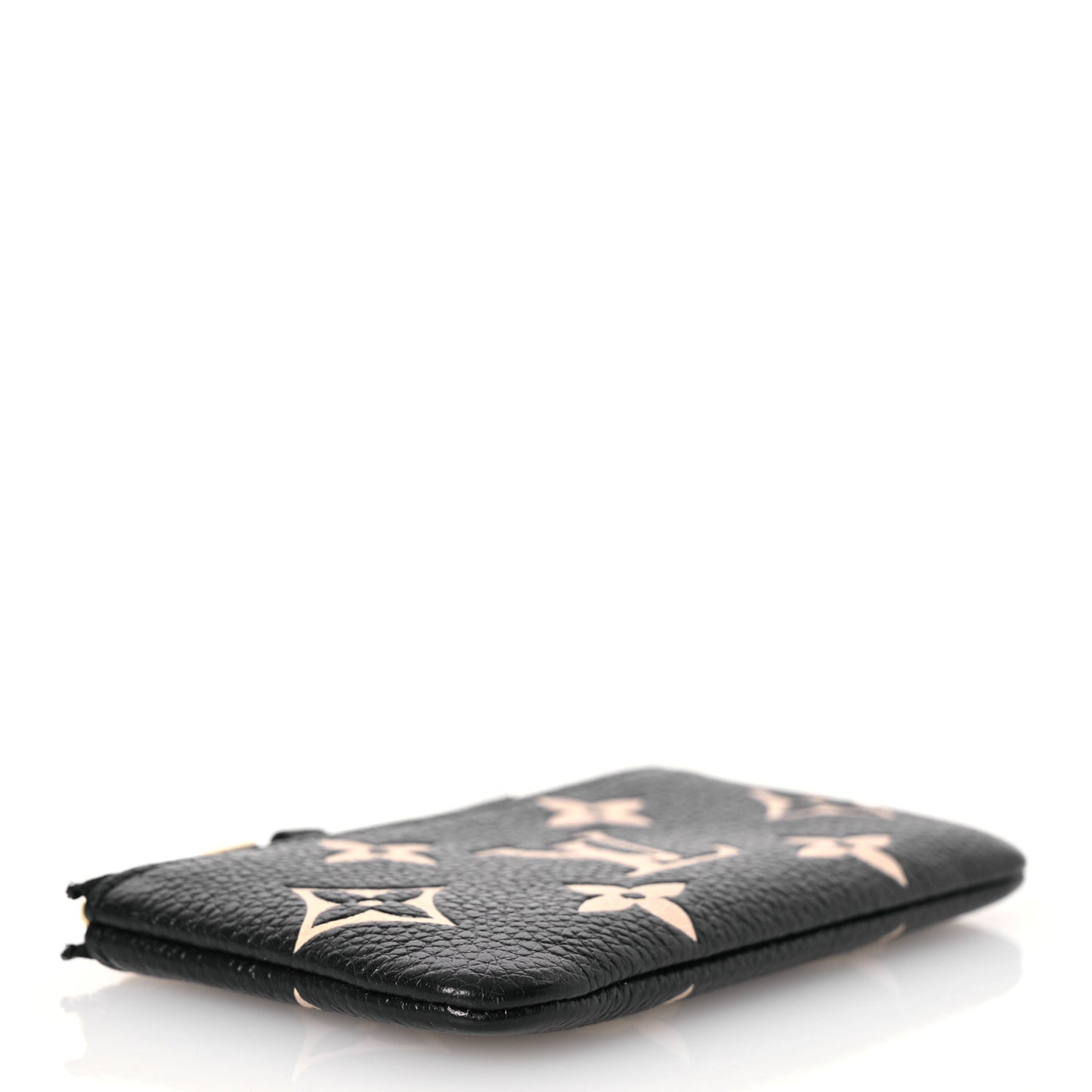 Empreinte Monogram Giant Key Pouch Black Beige